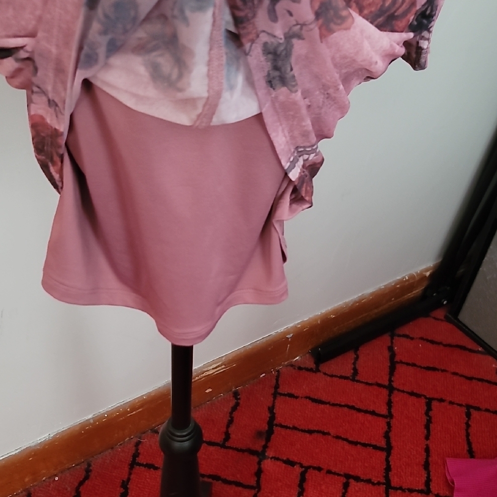 Forever 21 Long Sleeve Floral Dress in Mauve - Picture 6 of 13